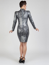 Peter Domenie Kaotic 962-V schwarz kleid