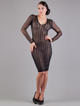 Peter Domenie Kaotic 486-B schwarz kleid