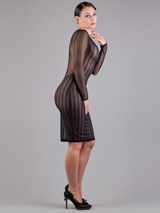 Peter Domenie Kaotic 486-B schwarz kleid