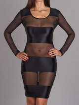 Peter Domenie Kaotic 306 schwarz kleid