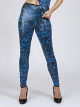 Peter Domenie Aufruhr 336 blau legging