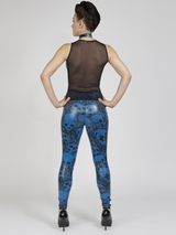 Peter Domenie Aufruhr 336 blau legging