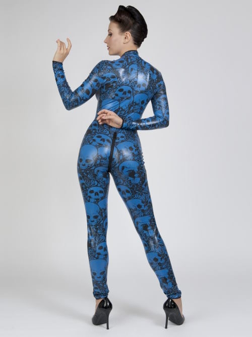 Peter Domenie Aufruhr 347 blau catsuit