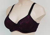 Elbrina Valerie Glamour schwarz/pink vorgeformter bh