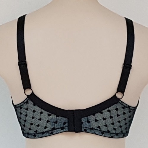 Elbrina Valerie Glamour grün/schwarz vorgeformter bh