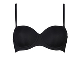 After Eden Strapless schwarz vorgeformter bh