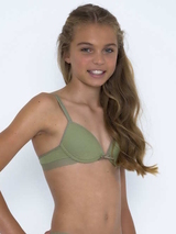Brüste und Unterhosen Anny khaki mädchen-bh
