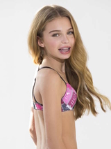 Brüste und Unterhosen Faya pink/print mädchen-bh