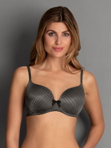 Rosa Faia Caroline anthrazit vorgeformter bh