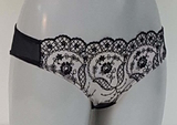 DDO Special A & E schwarz/grau brasilianischer slip