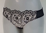 DDO Special A & E schwarz/grau brasilianischer slip