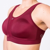Q-Linn Cannes dunkelrot sport bh
