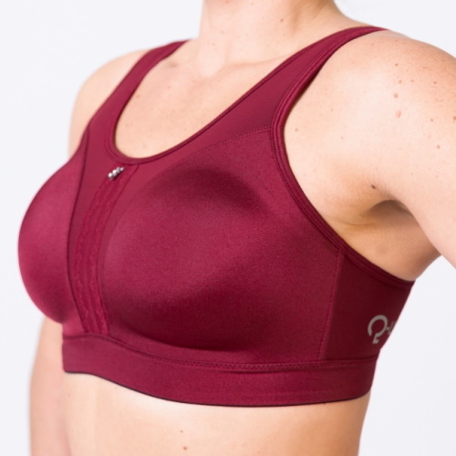 Q-Linn Cannes dunkelrot sport bh