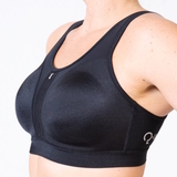 Q-Linn Cannes schwarz sport bh
