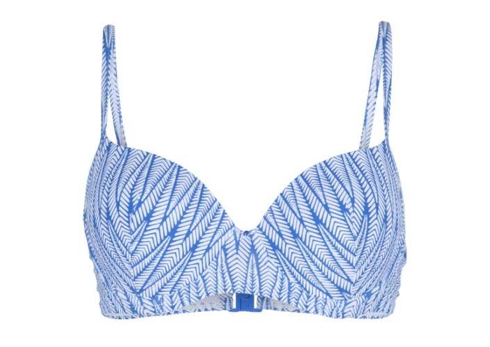 LingaDore Strand Shade Of Blue weiß/blau gemoldefer bikini bh