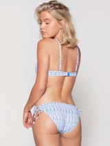 LingaDore Strand Shade Of Blue weiß/blau gemoldefer bikini bh