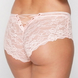 LingaDore Scallop Shell baby pink hipster