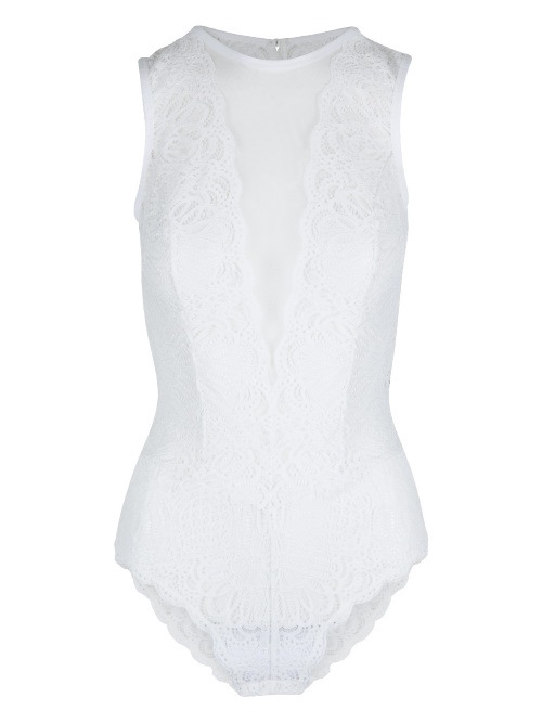 LingaDore Snow White weiß korselett