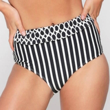 LingaDore Strand Black & White schwarz/weiß bikini slip