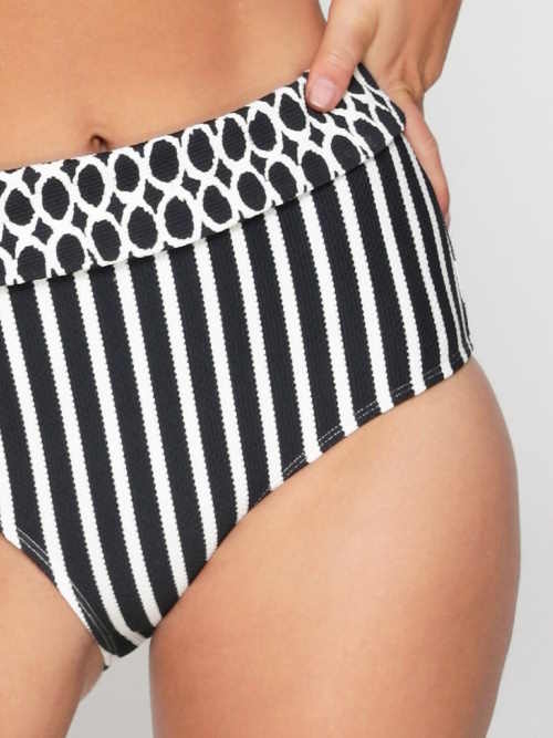 LingaDore Strand Black & White schwarz/weiß bikini slip