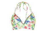 LingaDore Strand Wild Flower hellgrün gemoldefer bikini bh