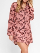 LingaDore Nacht Flower Fudge antique rose nachtkleid