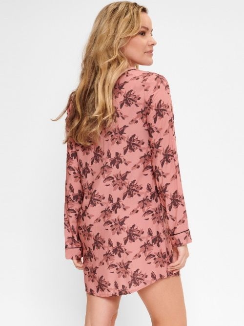 LingaDore Nacht Flower Fudge antique rose nachtkleid