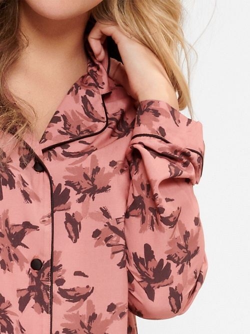 LingaDore Nacht Flower Fudge antique rose nachtkleid