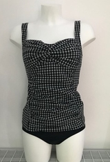 Bomain Boracay schwarz/weiß tankini set