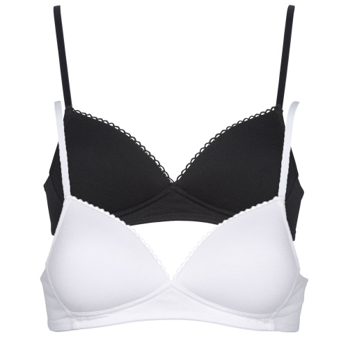 My Basic von After Eden Comfy weiß/schwarz ohne bügel bh