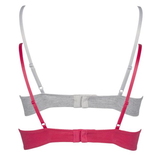 My Basic von After Eden Comfy pink/grau ohne bügel bh