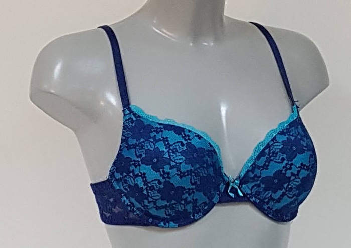 Elbrina Blossom blau push up bh