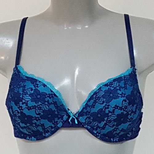 Elbrina Blossom blau push up bh