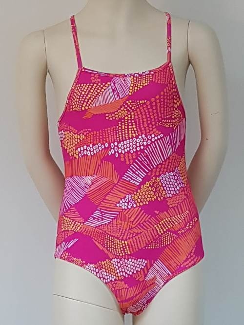 Nickey Nobel Rosa pink/print badeanzüge