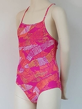 Nickey Nobel Rosa pink/print badeanzüge