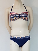 Nickey Nobel Jennifer navy-blau/print set