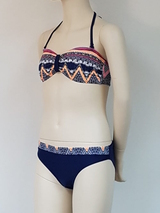 Nickey Nobel Jennifer navy-blau/print set