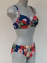 Bomain Mauritius blau/print set