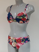 Bomain Mauritius blau/print set