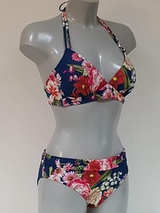 Bomain Jamaica blau/print set