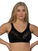 Elbrina Liv schwarz ohne bügel bh