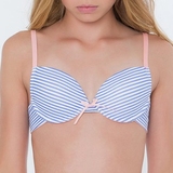 Brüste und Unterhosen Anny blau/print mädchen-bh