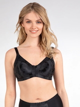 Naturana Minimizer schwarz ohne bügel bh