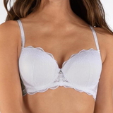 Naturana Light Lace weiß vorgeformter bh
