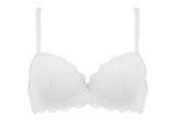 Naturana Light Lace weiß vorgeformter bh