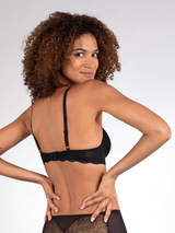 Naturana Light Lace schwarz vorgeformter bh