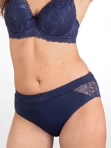 Naturana Valencia navy-blau slip