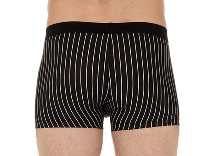 HOM Aix schwarz/weiß boxershort