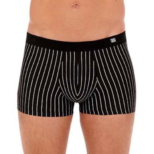 HOM Aix schwarz/weiß boxershort