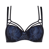 Marlies Dekkers Art Of Love blau/schwarz vorgeformter bh
